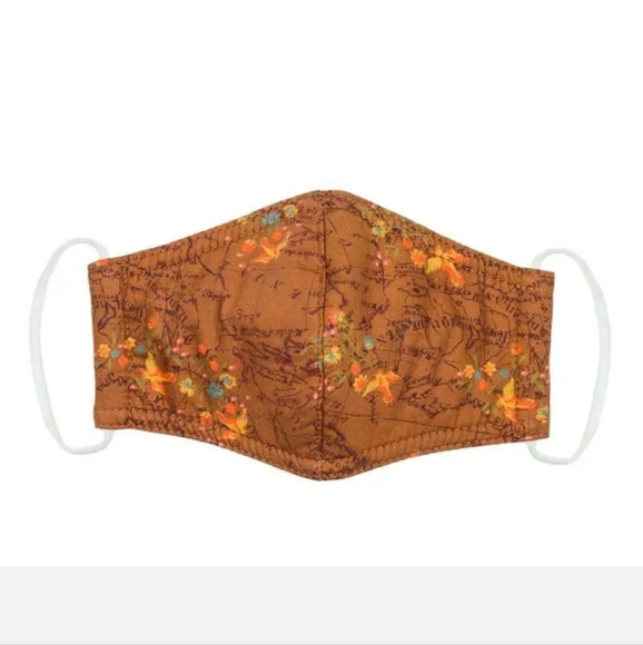 New 6pc Patricia Nash 2 PACK OF 3 Cloth Face Coverings. 6 Face Covers. - Picture 8 of 16